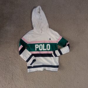 Ralph Lauren Big Kids Hooded Long Sleeve T-SHIRT Size Small